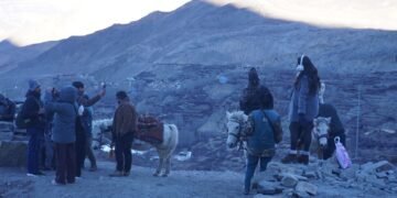 मुस्ताङमा सात महिनामा तीन लाख २५ हजार बढी पर्यटक भित्रिए