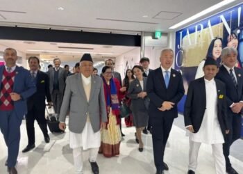 राष्ट्रपति जापानमा