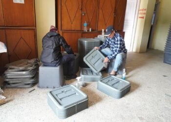 मकवानपुरमा निर्वाचन तयारी तीव्र, पुराना मतपेटिका मर्मतदेखि सुरक्षा व्यवस्थासम्म