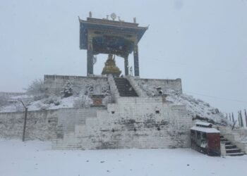 मुक्तिक्षेत्रमा भारी हिमपात