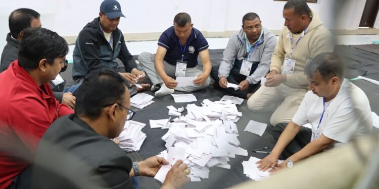 सङ्खुवासभामा मतगणनाका सुरु