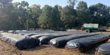 नवलपुरमा साझेदारी वनद्वारा जैविक मल उत्पादन सुरु