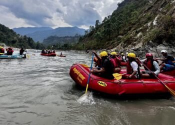 कालीगण्डकीमा ‘र्‍याफ्टिङ’ सञ्चालन