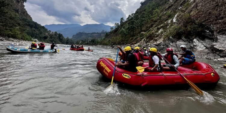 कालीगण्डकीमा ‘र्‍याफ्टिङ’ सञ्चालन