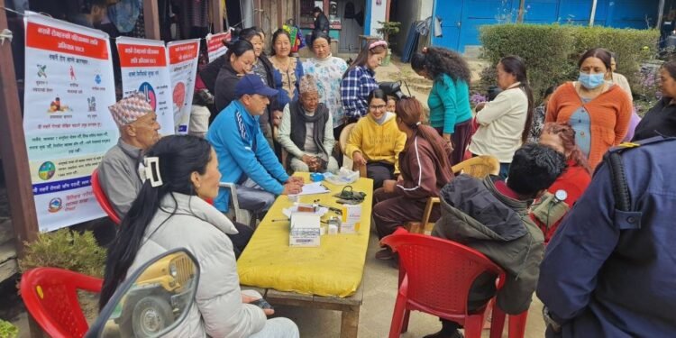 हिलिहाङ नसर्ने रोगको खोजपड्ताल : मधुमेह, उच्च रक्तचाप र मिर्गौलाको समस्या उच्च हुँदै