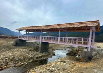 उत्तरगङ्गा नदीमा छानोसहितको साँघु निर्माण