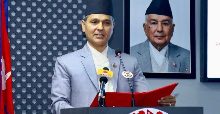 सरकारले अभिभारा पूरा गरेको छ, निर्वाचित जनप्रतिनिधिलाई जिम्मेवारी हस्तान्तरण गर्न आतुर छौँः गृहमन्त्री अर्याल