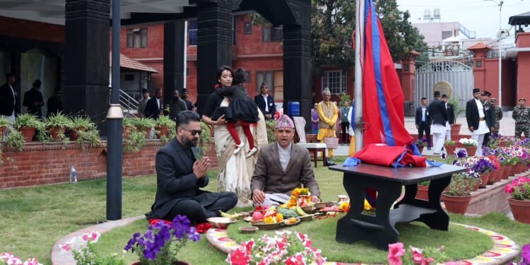 नवनियुक्त प्रधानमन्त्री शाह बालुवाटारमा