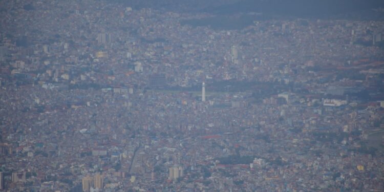 काठमाडौं बन्यो विश्वकै तेस्रो प्रदूषित शहर