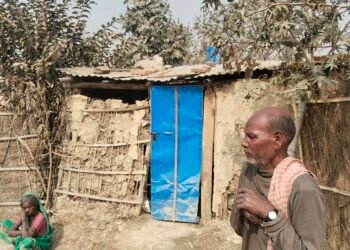 मुसहर बस्तीमा न व्यवस्थित घर, न शौचालय