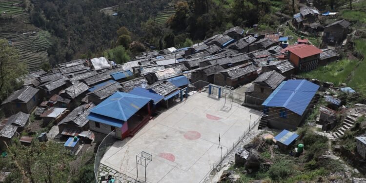 म्याग्दीको रायखोर र कोटगाउँमा खेलमैदान निर्माण