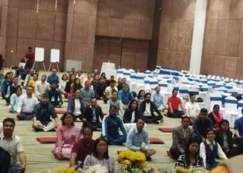 रास्वपाको अभिमुखीकरण कार्यक्रमको दोश्रो दिन योगध्यान कक्षासँगै सुरू