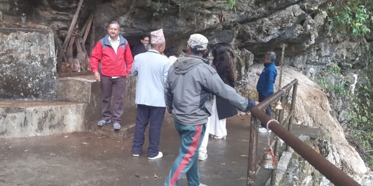 नौ तले गुफाको प्रवर्द्धन गर्दै भिमाद नगरपालिका