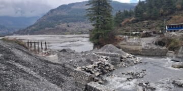 मुस्ताङको (लेते–धम्पु) पुल निर्माणमा ढिलासुस्ती