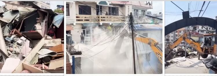 बालेनको सरकार नबन्दै टोखामा डोजर आतङ्क सुरु, सुकुम्बासी भन्छन् परिवारको बिजोग भयो