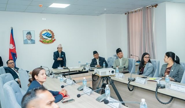 मन्त्रीहरूलाई ‘परराष्ट्र मामिला तथा कूटनीतिक आचारसंहिता’ का विषयमा जानकारी