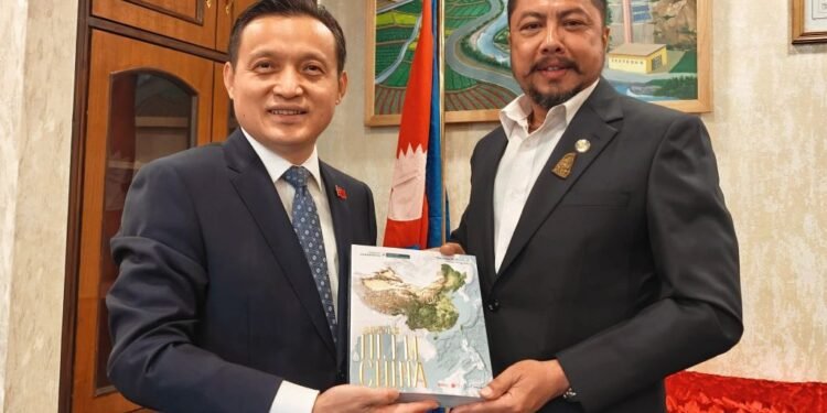 चीन र भारतका राजदूतसँग ऊर्जा सहकार्यबारे छलफल, क्षेत्रीय ऊर्जा चुनौती समाधानमा जोड