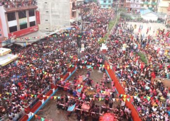 टोखाको ऐतिहासिक विस्केट जात्रा सम्पन्न