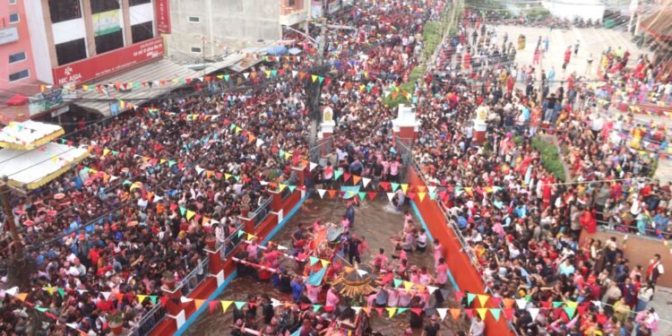 टोखाको ऐतिहासिक विस्केट जात्रा सम्पन्न