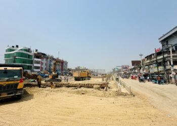 लहानक्षेत्रमा सडक विस्तारले गति लिँदै