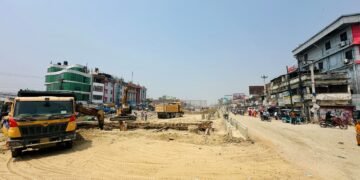 लहानक्षेत्रमा सडक विस्तारले गति लिँदै