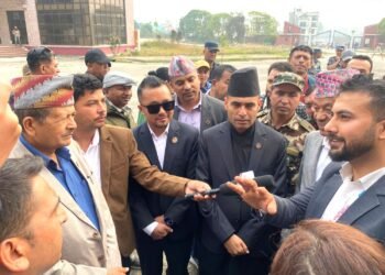 मन्त्री डा तिमिल्सिनाद्वारा सुरक्षण मुद्रण केन्द्रको निरीक्षण, राजस्व तिरेको २४ घण्टाभित्र छाप्न सुरु