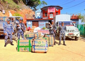 बैतडीमा २१ लाखभन्दा बढी भन्सार छलीका सामान बरामद