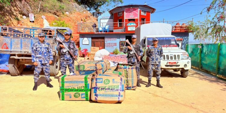 बैतडीमा २१ लाखभन्दा बढी भन्सार छलीका सामान बरामद