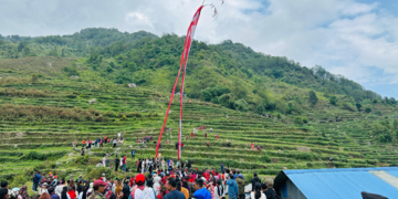 भूमे पूजाः देवतालाई खुसी बनाउन मोसो दल्ने परम्परालाई निरन्तरता