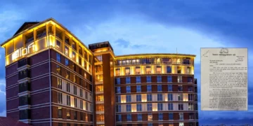 या त न्याय दिनुहोस्, या अन्तिम फैसला सुनाउनुहोस् ऐतिहासिक पोखरी मासेर निर्माण गरिएको छाया सेन्टर