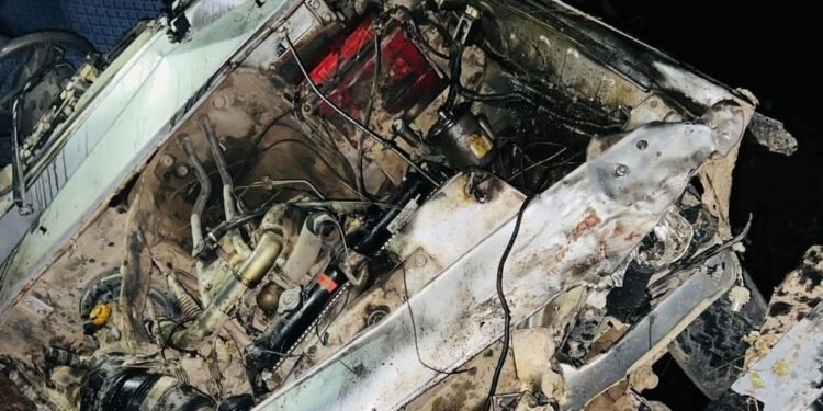 जन्ती बोकेको गाडी दुर्घटना हुँदा ४ जनाको मृत्यु, ७ घाइते