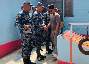 गृहमन्त्रीले पिर्के सलामी नलिने