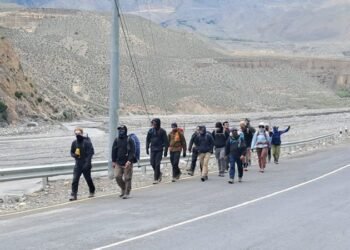 दश महिनामा पाँच लाख ७३ हजार बढी पर्यटक मुस्ताङ भित्रिए