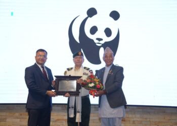 सेनालाई विश्व वन्यजन्तु कोषको सम्मान