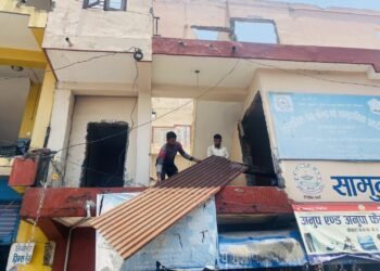 पोखरामा अतिक्रमित संरचना धमाधम खाली गरिँदै