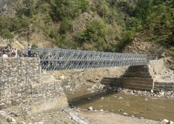 पश्चिम जाजरकोटका केही पक्की पुल निर्माणले गति लिँदै, केही अलपत्र