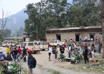 मङ्गलाका किसानलाई कृषि औजार वितरण