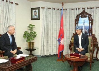 सभामुखसँग नेपालका लागि जापानी राजदूतको भेट