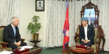 सभामुखसँग नेपालका लागि जापानी राजदूतको भेट
