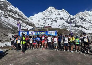 छैटौँ संस्करणको अन्नपूर्ण म्याराथन जेठ २० मा : तीन दिनको पदमार्ग चार घण्टामा