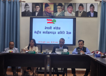 आज कांग्रेसको केन्द्रीय कार्यसम्पादन समिति बैठक बस्दै