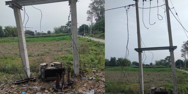हावाहुरीले बिजुली आपूर्तिमा अवरोध