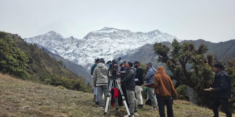 गुर्जामा पहिलोपटक चलचित्र छायाङ्कन
