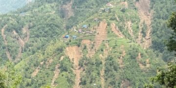 पाँचथर च्याङथापूका २६ घर उच्च जोखिममा