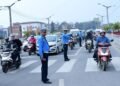 ट्राफिक कारबाहीबाट एकैदिन १९ लाख ९९ हजार राजस्व सङ्कलन