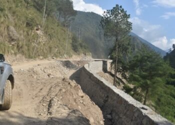 बुद्धसिंह मार्गः करोडौँ बजेट, तर निर्माणमा छैन गति