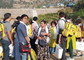 तीन सातामा दुई हजार सात सय पर्यटक हुम्ला भित्रिए