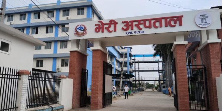 भेरी अस्पतालको एनआईसीयू शय्या विस्तार गरिँदै