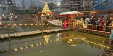 तीनसय वर्ष पुरानो मत्स्यनारायण मन्दिरमा एकमहिने मेला सम्पन्न