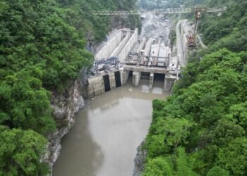 राहुघाट जलविद्युत् आयोजनाः सुरुङमा पानी भर्न थालियो